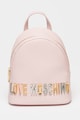 Love Moschino Раница от еко кожа с метално лого Жени