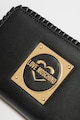 Love Moschino Portofel de piele ecologica cu logo metalic Femei
