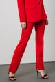 Karl Lagerfeld Straight fit nadrág hasítékokkal az alsó szegélyén női