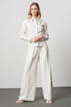 Karl Lagerfeld Szűk fazonú ing strasszköves rátétekkel női