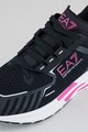 EA7 Crusher Distance műbőr és textil sneaker logós részlettel férfi