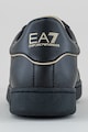 EA7 Bőrsneaker logós részlettel férfi