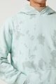 KOTON Kapucnis pulóver batikolt mintával férfi
