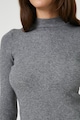 KOTON Szűk fazonú bordázott pulóver női