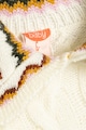 KOTON Пуловер с овално деколте и плетка осморка Момичета