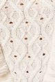 KOTON Fodros azsúros pulóver női