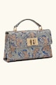 Furla 1827 keresztpántos jacquard táska női