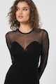 HUGO Rochie mini cu maneci semi-transparente Femei