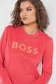BOSS Bluza de trening din bumbac cu imprimeu logo Elaboss Femei