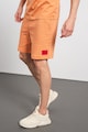 HUGO Pantaloni de trening scurti cu aplicatie logo Diz Barbati