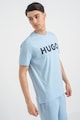 HUGO Тениска Dulivio с контрастно лого Мъже