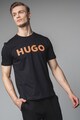 HUGO Тениска с овално деколте и лого Мъже
