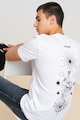 HUGO Памучна тениска Dedico с фигурална щампа Мъже
