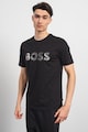 BOSS Ocean logómintás pamutpóló férfi