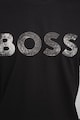 BOSS Tricou de bumbac cu logo Ocean Barbati