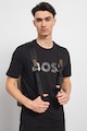 BOSS Памучна тениска Ocean с лого Мъже