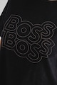 BOSS Tricou cu logo Eband Femei