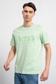 BOSS Tricou din bumbac cu imprimeu logo Barbati