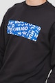 HUGO Bluza de trening din bumbac cu imprimeu logo Barbati