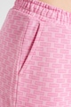 HUGO Къс памучен панталон със скосени джобове Жени