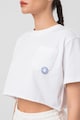 HUGO Къса тениска с джоб на гърдите Darondia Жени