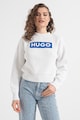 HUGO Pulover striat cu imprimeu logo Femei