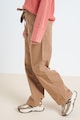 BOSS Takiwa bő szárú nadrág magas derékrésszel női