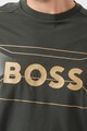 BOSS Tricou din amestec de bumbac cu imprimeu logo Barbati