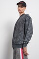 HUGO Nenry logómintás pulóver férfi