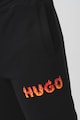 HUGO Спортен панталон с памук с малко лого Мъже