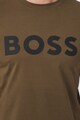 BOSS Tricou din bumbac cu logo Thinking Barbati