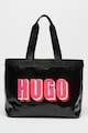 HUGO Becky shopper fazonú táska nagyméretű logóval női