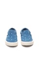 Pepe Jeans London Pantofi slip-on albastri cu imprimeu pasari Harry Barbati