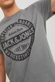 Jack & Jones Памучна тениска с лого Мъже