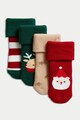 Marks & Spencer Karácsonyi zokni szett - 4 pár Lány