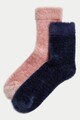 Marks & Spencer Къси мъхести чорапи - 2 чифта Жени