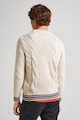 Pepe Jeans London Пуловер с плетка осморка на гърба Мъже