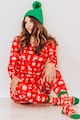 FAMILYSTA® Дълга пижама с десен Christmas Жени