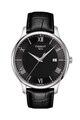 Tissot Ceas negru cu model crocodil Tissot Tradition Barbati