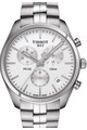Tissot Ceas cronograf argintiu cu logo PR 100 Barbati