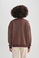 DeFacto Bő fazonú feliratos pulóver női