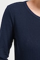Esprit Рипсена блуза с овално деколте Жени