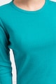 Esprit Рипсена блуза с овално деколте Жени
