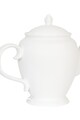Clayre & Eef Veioza alba de masa in forma de ceainic Barbati