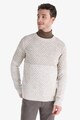 COLIN'S Kerek nyakú texturált pulóver férfi