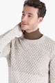 COLIN'S Пуловер с овално деколте и релеф Мъже