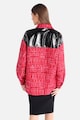 COLIN'S Vékony tweed dzseki műbőr részletekkel női