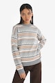 COLIN'S Пуловер с овално деколте и фигурален десен Жени