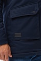 OMBRE Kapucnis kabát fedőlapos zsebekkel férfi