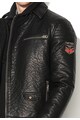 Pepe Jeans London Jacheta biker neagra Glandon Barbati